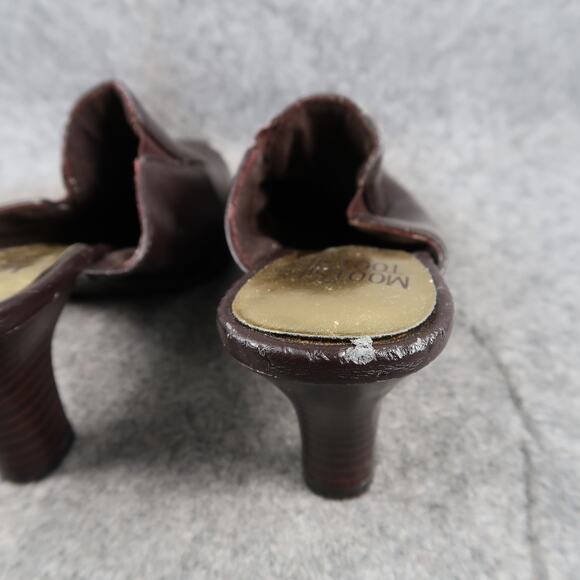 Mootsie Tootsie Shoes Womens 6.5 Mule Clog Pump Slip On Closed Toe Retro Fashion - Picture 6 of 14